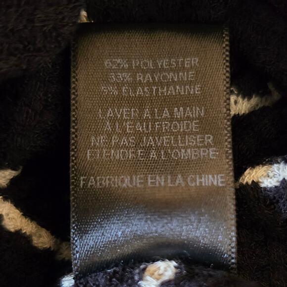 Anthropologie Sunday In Brooklyn Waffle Knit Striped Top - Picture 7 of 10